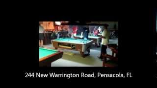 Legends Pool Room Pensacola Florida [upl. by Ynnot]