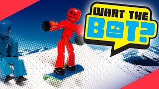 Santo Bot 💩  Snowboard Versus Skateboard [upl. by Ahsinak524]