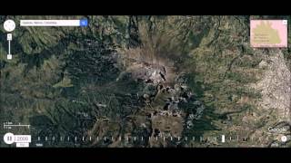 Galeras Volcano Columbia  Time Lapse [upl. by Devon]