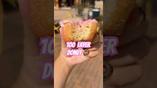 100 LAYER DONUT 🍩 Five daughters bakery donuts donuts cronut bakery alpharetta shorts sweet [upl. by Enajyram]