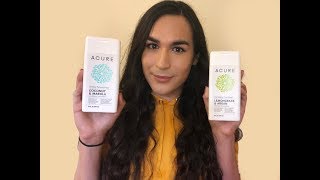 Acure Shampoo and Conditioner Full Line Review  Cruelty Free amp Vegan Brand  Kayden [upl. by Airbma]