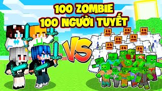 HERO CẶP ĐÔI ĐẠI CHIẾN TẬP 18 PHONG CẬN SAMMY MÈO SIMMY KAMUI TRẬN ĐẤU 1000 ZOMBIE TRONG MINECRAFT [upl. by Hagai968]