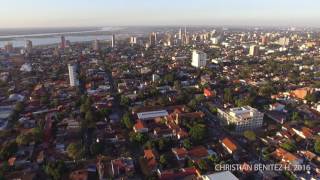 Droneando por Asunción Paraguay  Julio 2016 [upl. by Ahseinat868]