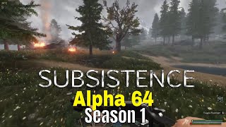 Subsistence Alpha 64 Season 1 Plane Crash On North Lake [upl. by Meit677]