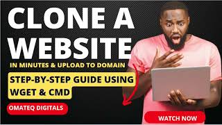 Clone a Website in Minutes StepbyStep Guide using Wget and CMD 2023 [upl. by Ettelohcin]