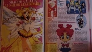 ARTBOOK FRENCH SM 34 TV ANIMATION PART 3 SAILOR MOON SAILOR STARS [upl. by Kessel455]