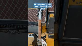 Rickenbacker 325C64 jetglo Johns favourite guitar 19641965Watch in our recent videos🍁🫶🎸 [upl. by Torey184]