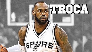 LEBRON NO SPURS  Rodada NBA 1718 44 [upl. by Mart]