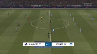 Randers FC vs OB Superligaen  Legend difficult  FIFA 21  Live [upl. by Annaxor]