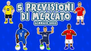 5 previsioni per il mercato di gennaio ► OneFootball x 442oons [upl. by Chimene]