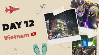 New Year Eve in Ho Chi Minh City Vietnam 🇻🇳 [upl. by Neelia]