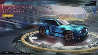 Rocket League amp Racing Item Shop October 13 Anodized Paint Finish rocketracing rocketleague [upl. by Ayotahs]