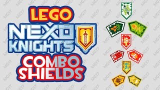 Lego Nexo Knights Combo Powers Shields  Scan and Fight [upl. by Annoet]