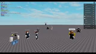 Caught a fake exploiter kicking everyone ROBLOXJUST A LITERAL BASEPLATE [upl. by Adyela601]