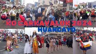 ÑO CARNAVALON EN HUANCAYO 2024 [upl. by Anoyek]