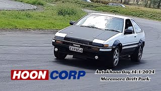 Hooncorp Autokhana Day 1412024  Dale Buckley Toyota Trueno AE86 [upl. by Hazaki921]