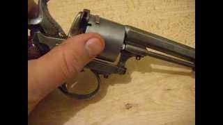 Antique BELGIAN 9mm PINFIRE REVOLVER [upl. by Lovering]