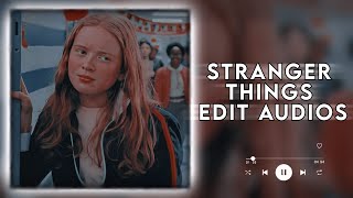 『Stranger things edit audios ☁️』⁺𝙇𝙚𝙢₊ [upl. by Rekoob]