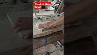 Todays molding finish woodworkingtools pambansangwoodworker shorts amazing [upl. by Relluf]