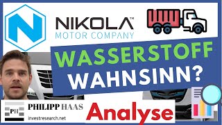 Nikola Aktie Die Tesla Kopie mit WasserstoffElektro LKW´s Kommt der Neue Markt zurück ex VectoIQ [upl. by Rebmak]