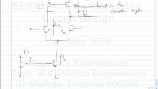 lecture 37 Differential pair with passive and active loads [upl. by Giglio]