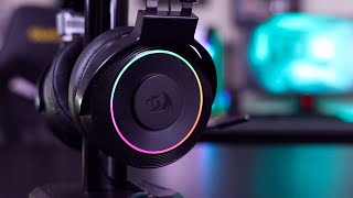 Lamia H320 o PRIMEIRO headset RGB da REDRAGON Canal PipocaTech [upl. by Ahseen]