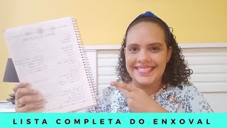 Lista completa do enxoval do bebê  Básico e econômico [upl. by Bibby]