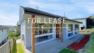 13 Carmen Road Macquarie Hills  FOR LEASE [upl. by Yemane]