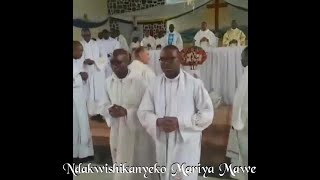 Ndakwishikanyeko Mariya Mawe  Grand Séminaire Saint Curé dArs Bujumbura [upl. by Ettenahc49]