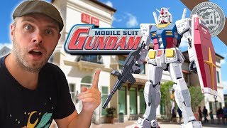 Gundam Have Arrived at Disney World  Disney Springs [upl. by Acinorehs77]