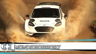 TEST MSPORT  SÉBASTIEN OGIER  FLATOUT ACTION SHOW SPEED  ARGANIL 16042017 FULL HD [upl. by Gnex677]