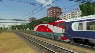 Trenuri MSTS Romania [upl. by Yniattirb]