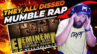 EMINEM PREDICTED THE FUTURE  RAPPER REACTS to Eminem  Syllables ft Jay Z Dr Dre 50 Cent amp More [upl. by Silenay873]