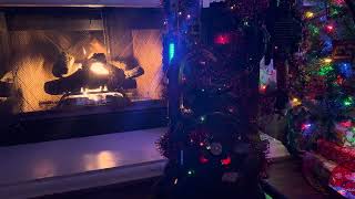 Christmas Ghostbusters Fireplace Ambience with Afterlife Proton Pack sounds [upl. by Eleazar]