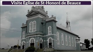 Visite Église de St Honoré de BeauceHierAujourdhui [upl. by Arrotal]