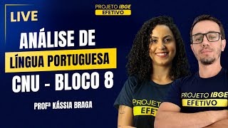 Análise do edital CPNUIBGE  Bloco 8  Língua Portuguesa [upl. by Ottinger]