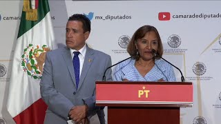 Conferencia de prensa  Dip Margarita García García  PT  22102024 [upl. by Newol351]