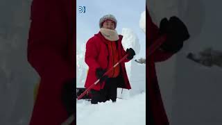 Cientos de esculturas de hielo en un festival en China [upl. by Corb]