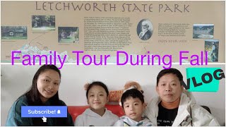 LETCHWORTH STATE PARK FAMILY TOUR DURING FALL [upl. by Sadnac]