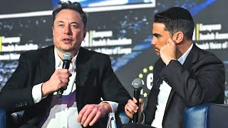 New Elon Musk amp Ben Shapiro in PASSIONATE Interview [upl. by Rubie]