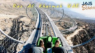 Jebel Jais Ras Al Khaimah UAE  Jais Sledder An Ultimate Alphine Coaster Experience  4K60fps [upl. by Albarran]