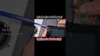 Kindle Fire 7 5th Generation Digitiser LCD Replacement 1 Miute Video 4K shorts [upl. by Bellis680]