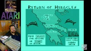 Return of Heracles  Atari 8bit home computers  Part 1  introduction [upl. by Ericha]