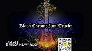 Backing Track 693 E minor Heavy Rock [upl. by Antony294]