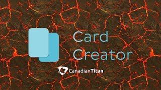 Card Creator v221  Working on Second Class Supers Card Game  Episode 1 [upl. by Alimac]