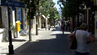 Agios Nikolaos Crete  shopping street [upl. by Aratahc147]