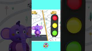 Traffic Safety Song🚦 shorts youtubeshorts nurseryrhymes kidssong [upl. by Zacek]