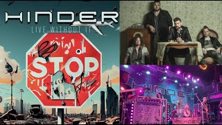 HINDER released new song quotLive Without Itquot  NA Tour Dates [upl. by Far]