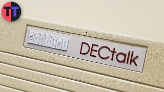 DECtalk DTC01  1984 Speech Synthesizer [upl. by Aillicec]