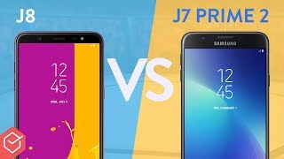 Galaxy J8 vs J7 Prime 2  qual é melhor Comparativo [upl. by Halette82]